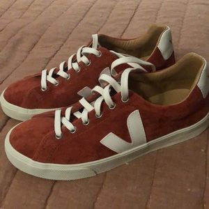 NEW one-of-a-kind terracotta Veja kicks